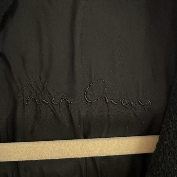 Rick Owens Asymmetrical Coat 42 - Picture 6 of 16